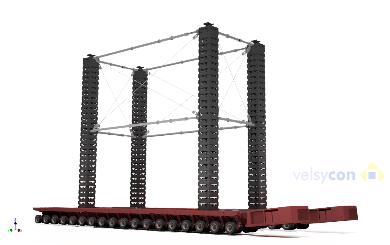 Heavy lift & transport engineering für Sonderkonstruktionen im Bereich Schwerlast